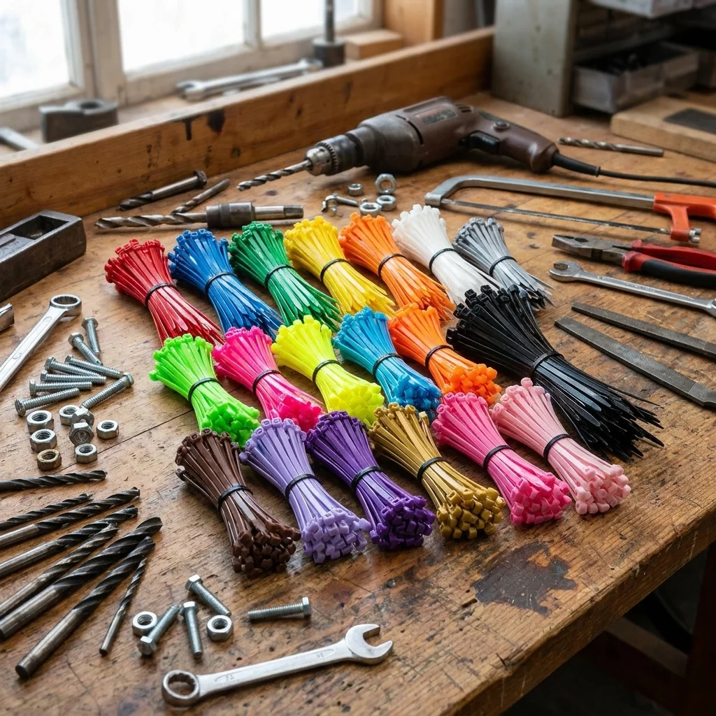 Kabelbinder in 21 Farben — BeBo Technik Großhandel